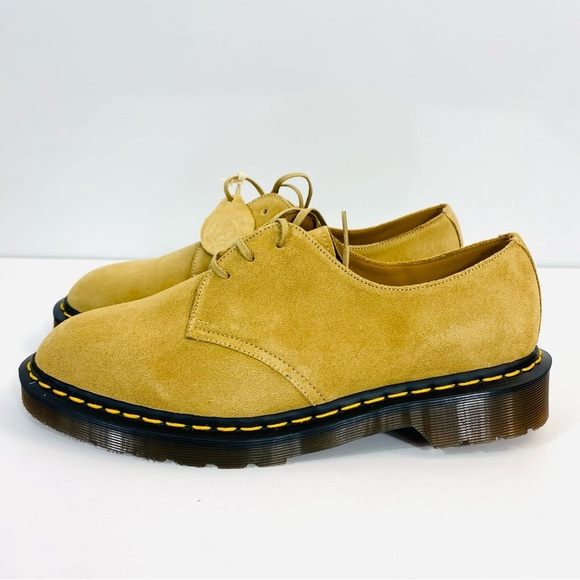 Dr. Martens Shoes - Dr. Martens Men’s SUEDE OXFORD SHOES Sun Yellow Suede 1461 size 9US UNISEX